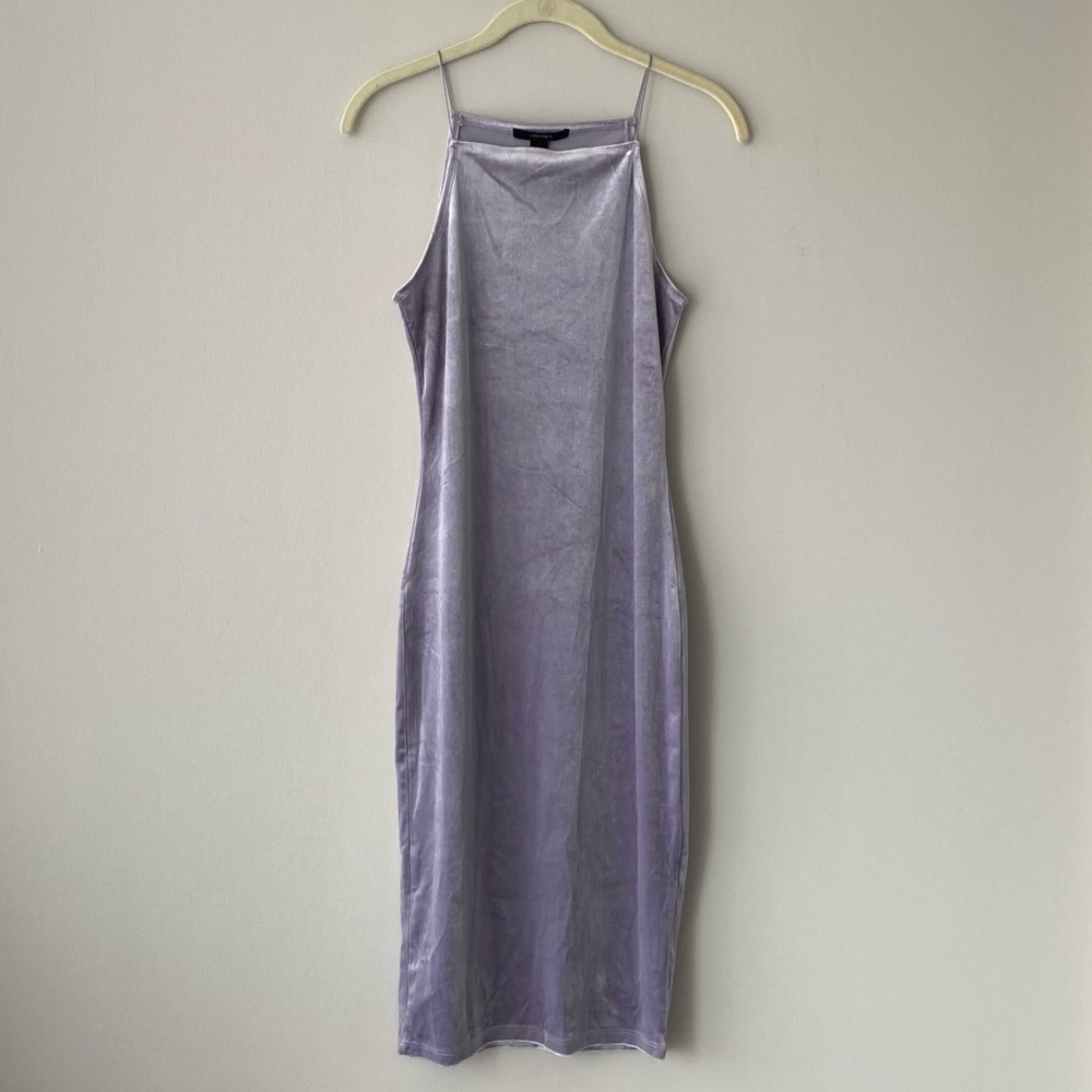 light purple velvet dress Off Shoulder Velvet Dress in Lavender